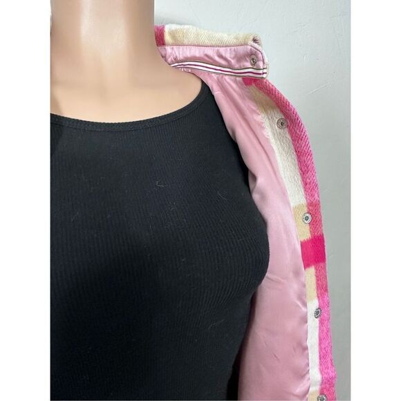 New. Monroe plaid shacket. Oversized. XS. Retails $298 - Picture 12 of 14